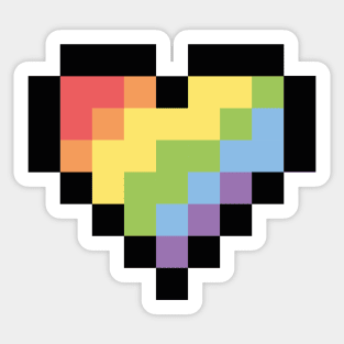 Pride heart Sticker